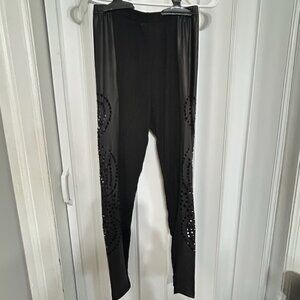 Freckles Stretch Leggings, Size M